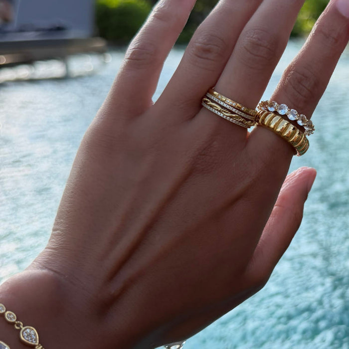 Kylie Dainty Diamond Ring