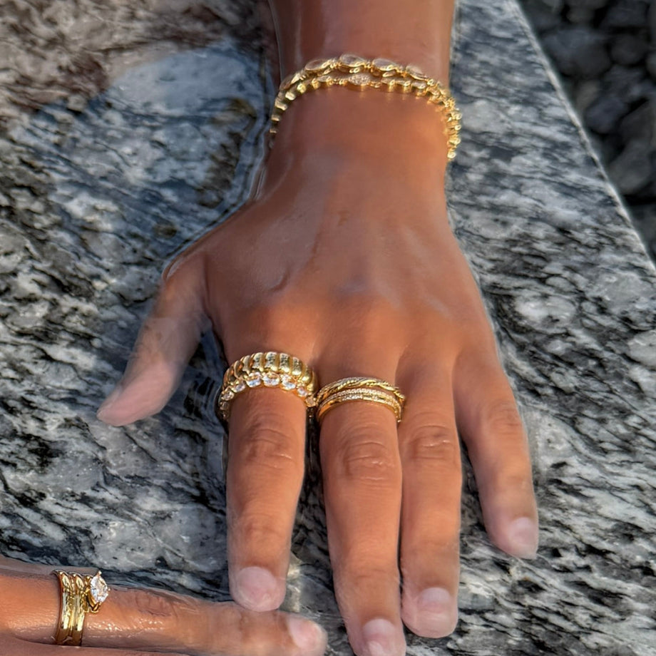 Bague Torsadée Aïcha