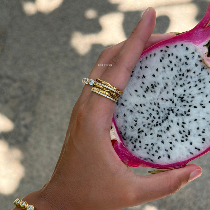 Kylie Dainty Diamond Ring