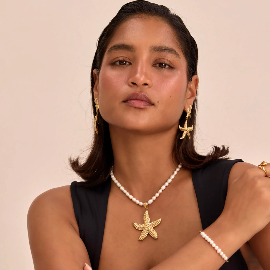 Ariel Seestern Perlenkette 