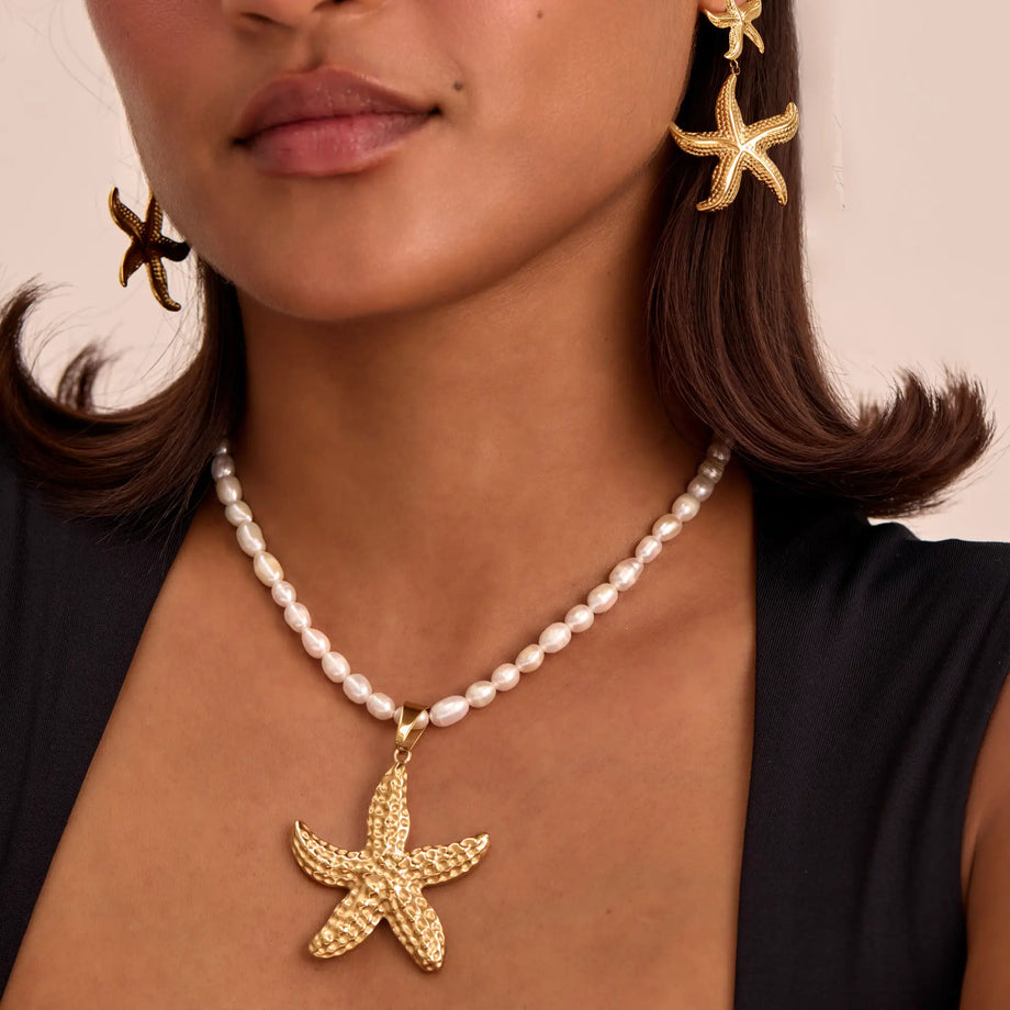 Ariel Seestern Perlenkette 