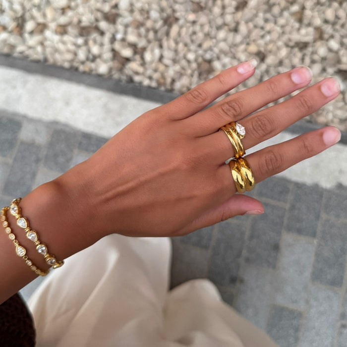 Layla Double Dome Ring