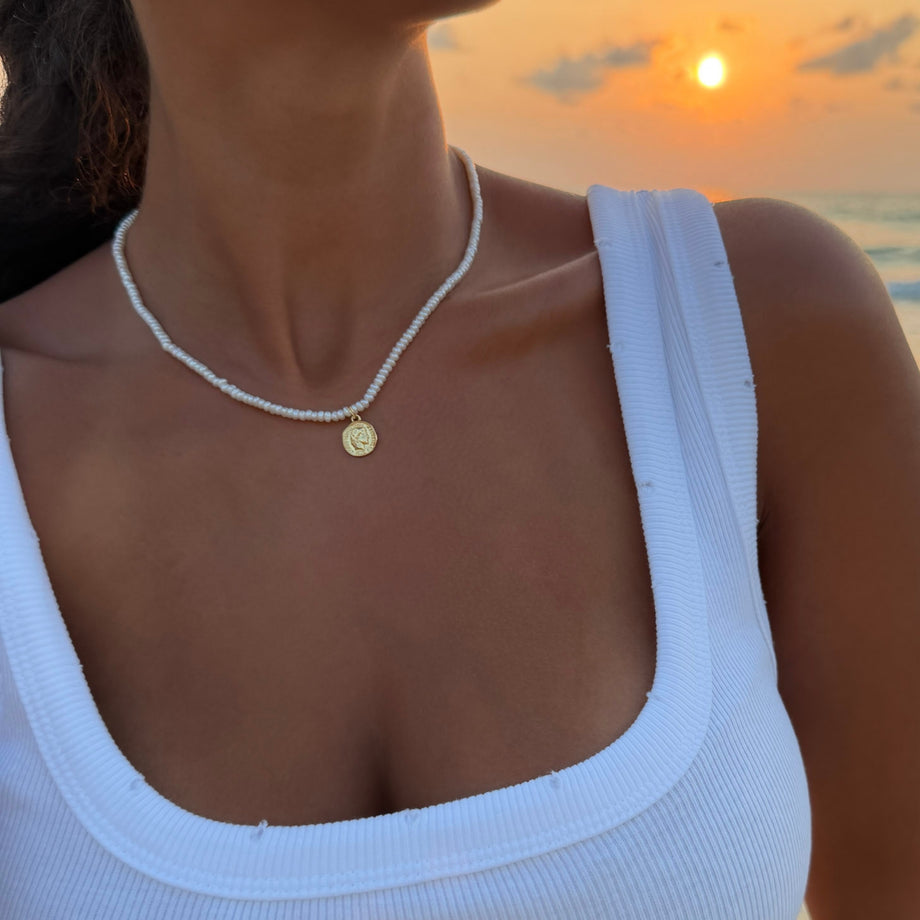 Emily Coin Perlenkette