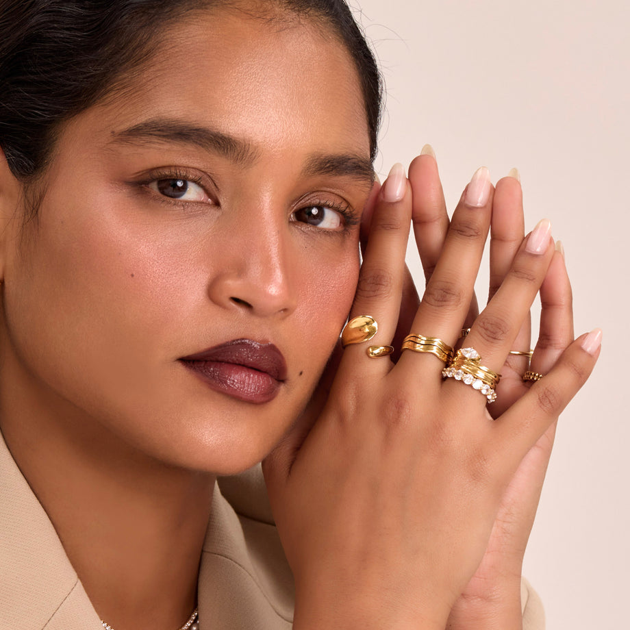 Esme Triple Wave Ring