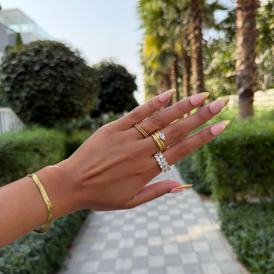 Herringbone Chain Bracelet