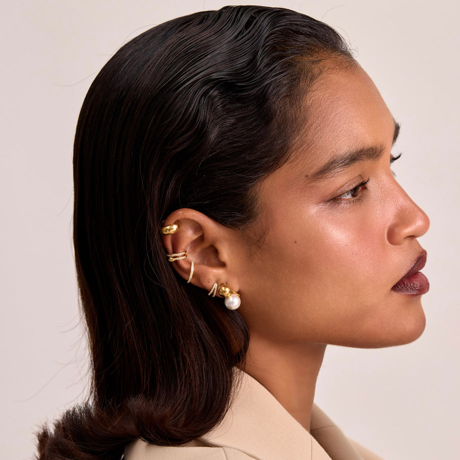 Classic Pave Ear Cuff