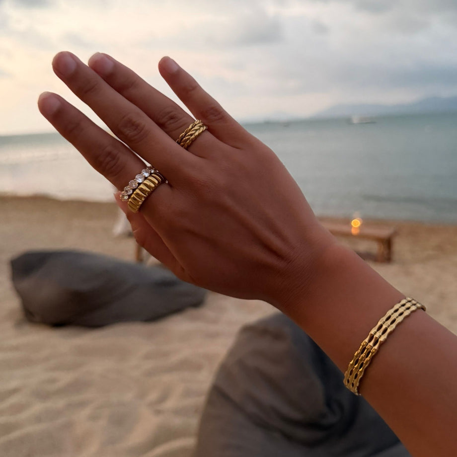 Macie Pave CZ Ring
