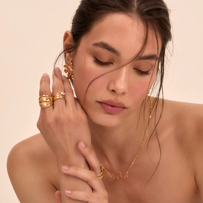 Maeve Chunky Triple Band Ring