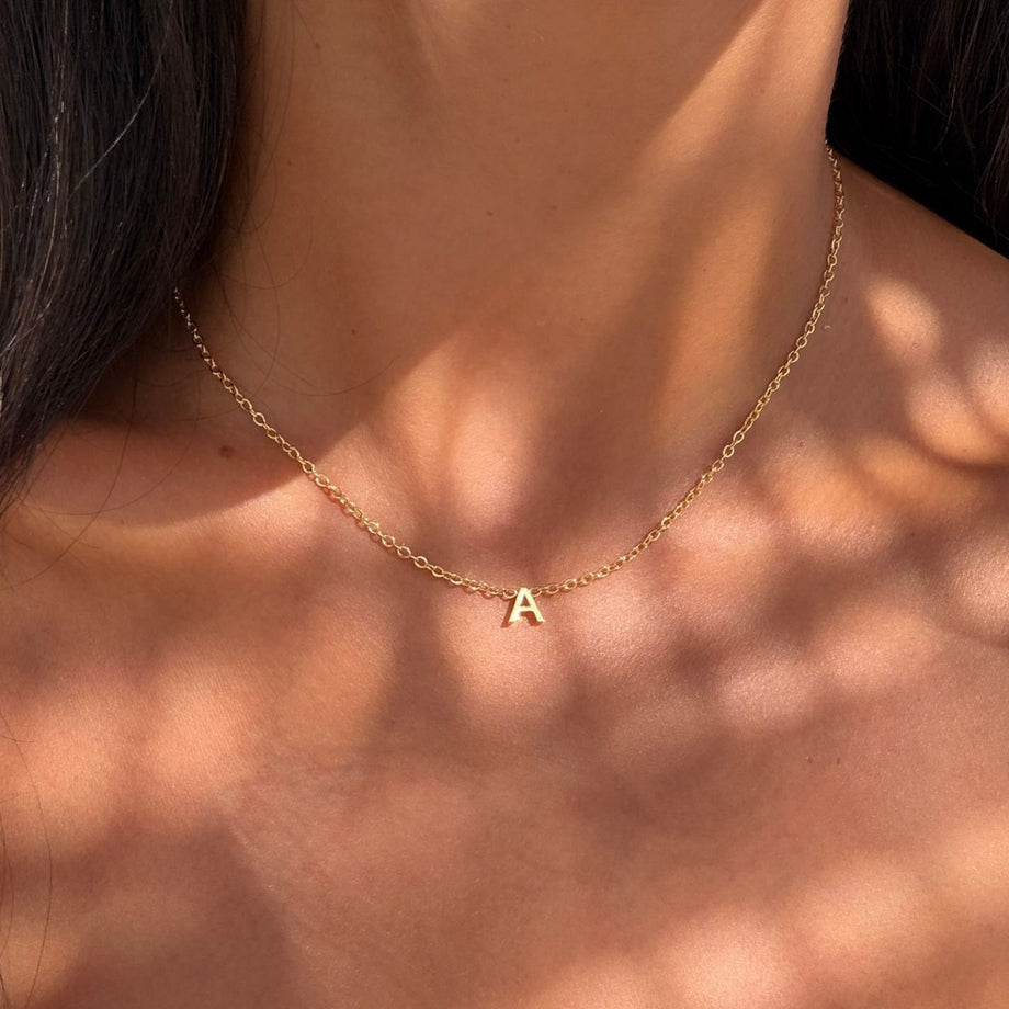 Maia Initial Necklace