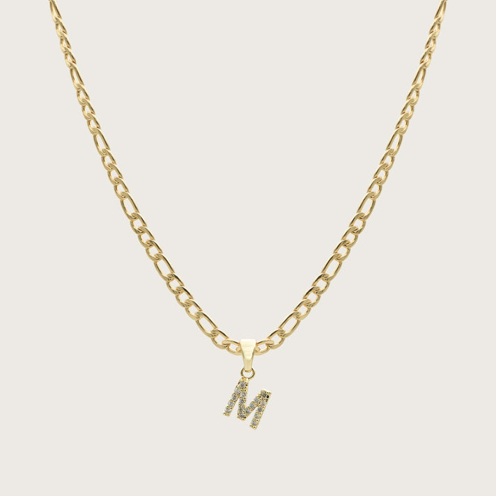 Pave Initial Necklace | Figaro