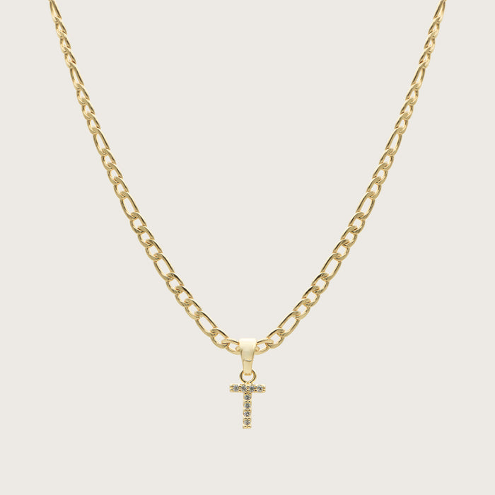 Pave Initial Necklace | Figaro