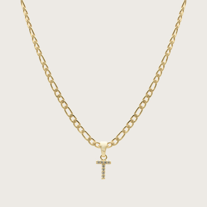 Pave Initial Necklace | Figaro