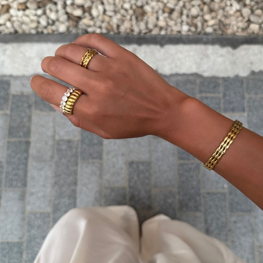 Macie Pave CZ Ring