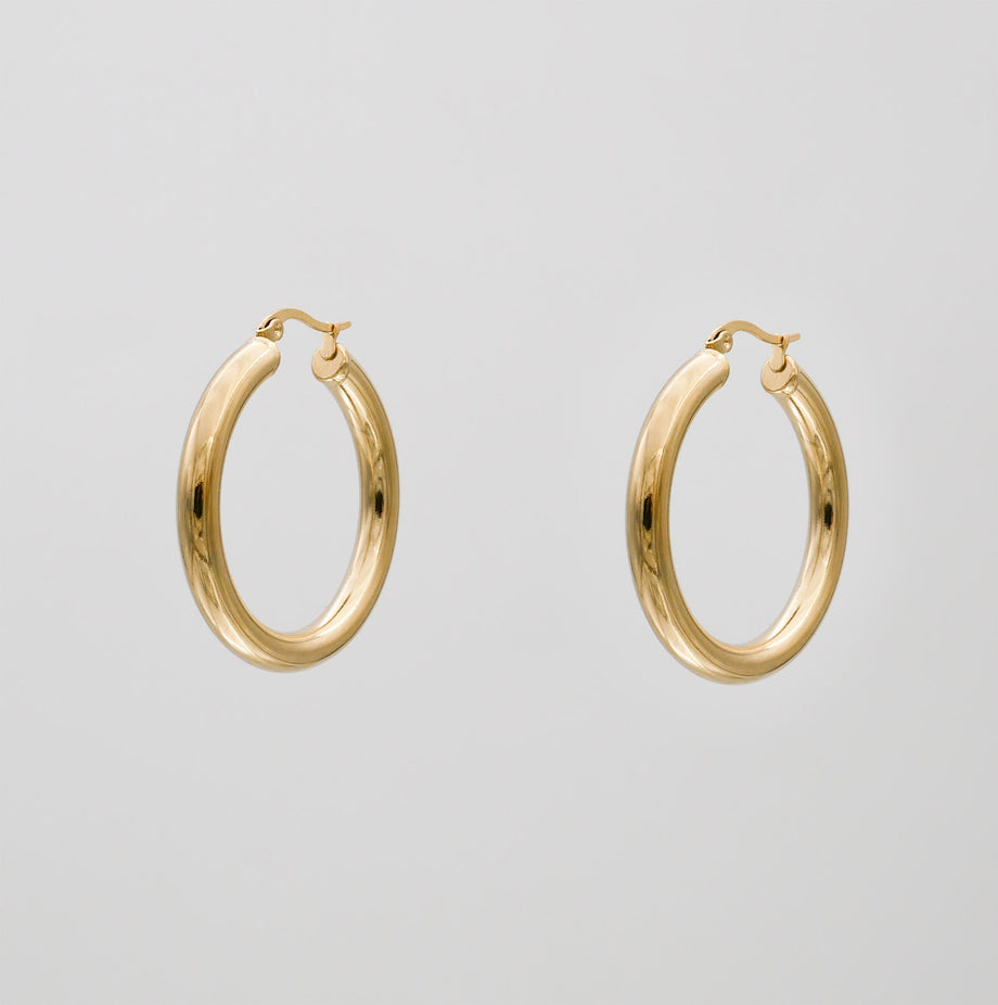 Classic Gold Filled Hoops