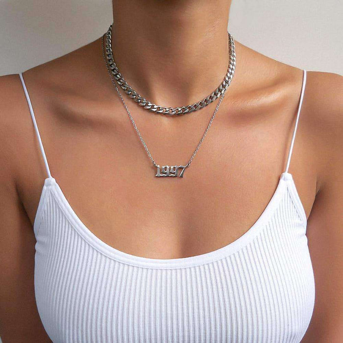 Birth-Year Necklace (Custom) | PRYA