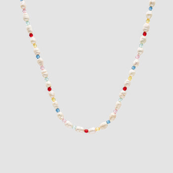 Amal Candy Pearl Set - necklace prya