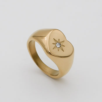 Amira Heart Starlight Ring