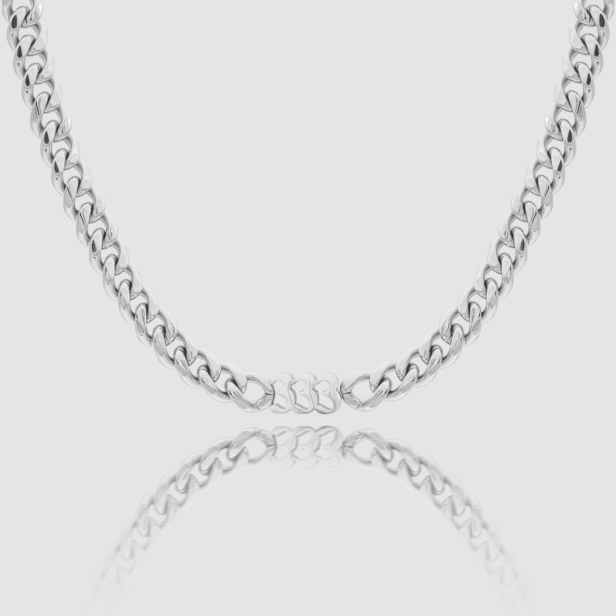 Silver Plated Angel Number Choker Necklace, 333 by PRYA