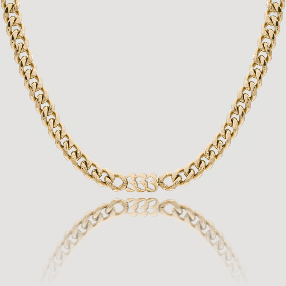 18k Gold Plated Angel Number Choker Necklace, 333 by PRYA