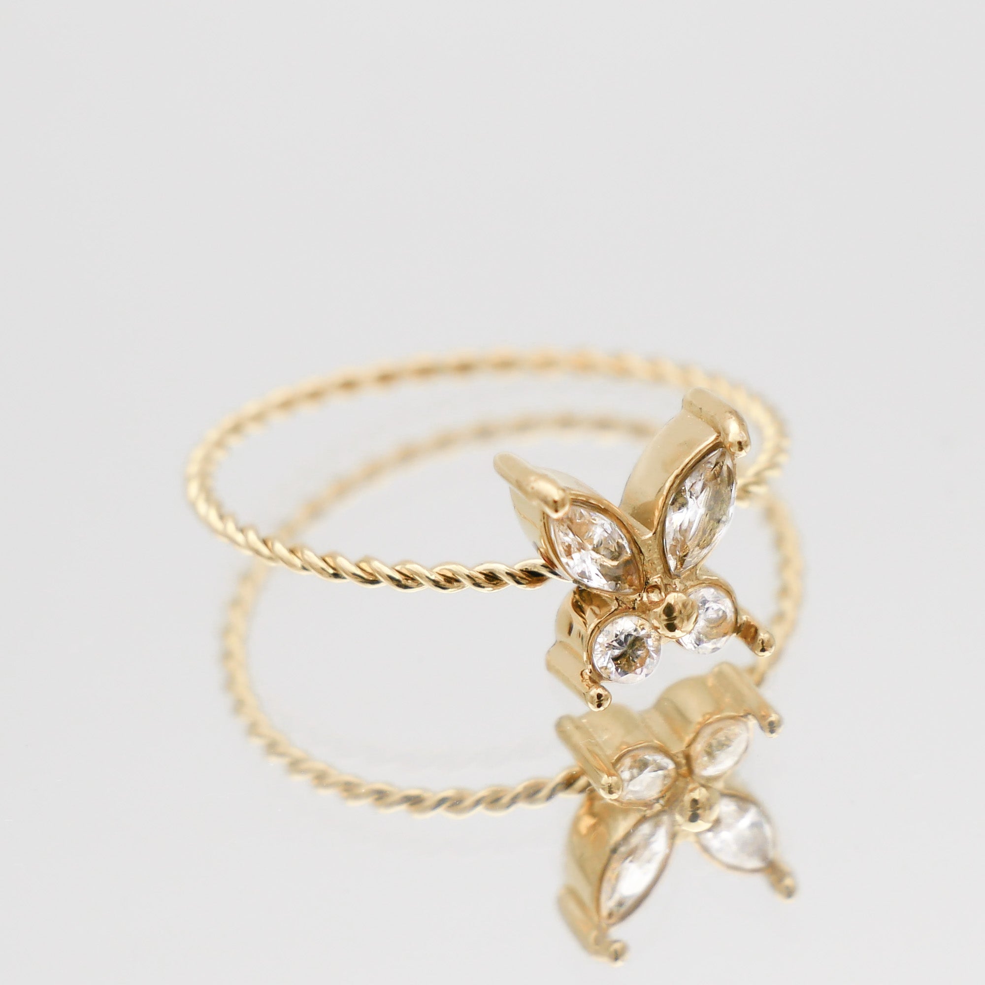 Caria Butterfly Ring