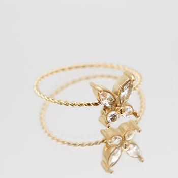 Caria Butterfly Ring