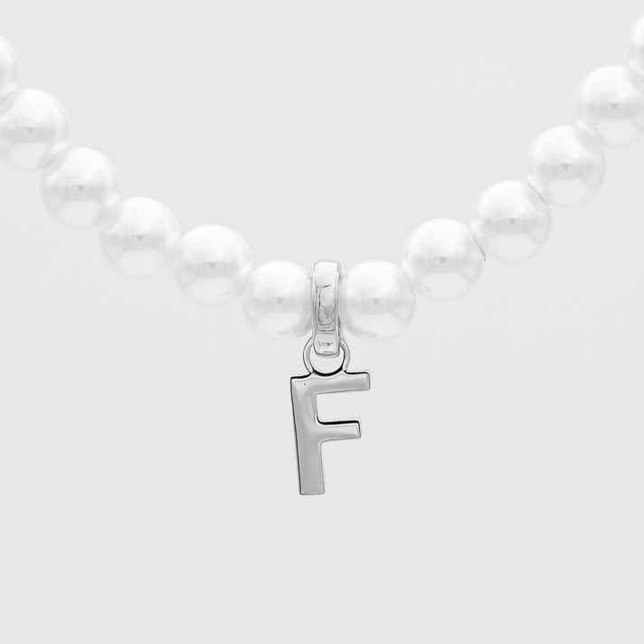 Classic Pearl Initial Bracelet