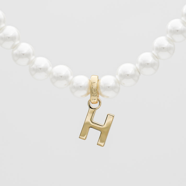 Bracelet Initial Perle Classique