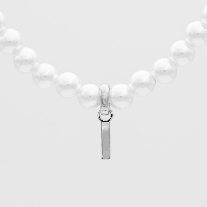 Classic Pearl Initial Bracelet