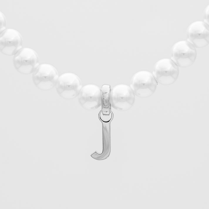 Classic Pearl Initial Bracelet