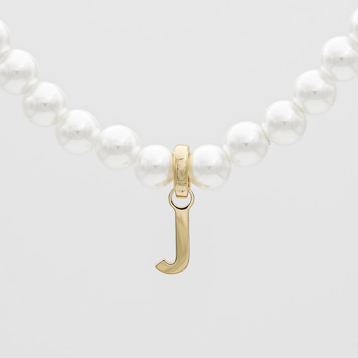 Bracelet Initial Perle Classique