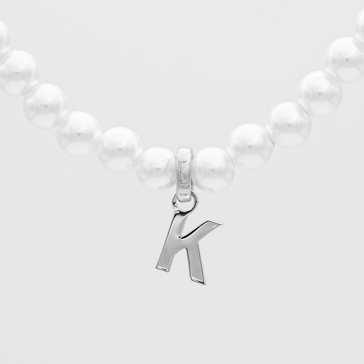 Classic Pearl Initial Bracelet