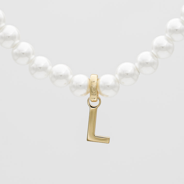 Bracelet Initial Perle Classique