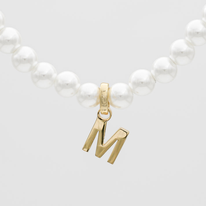 Bracelet Initial Perle Classique