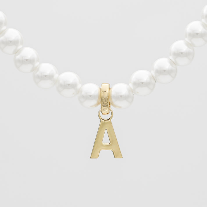 Bracelet Initial Perle Classique