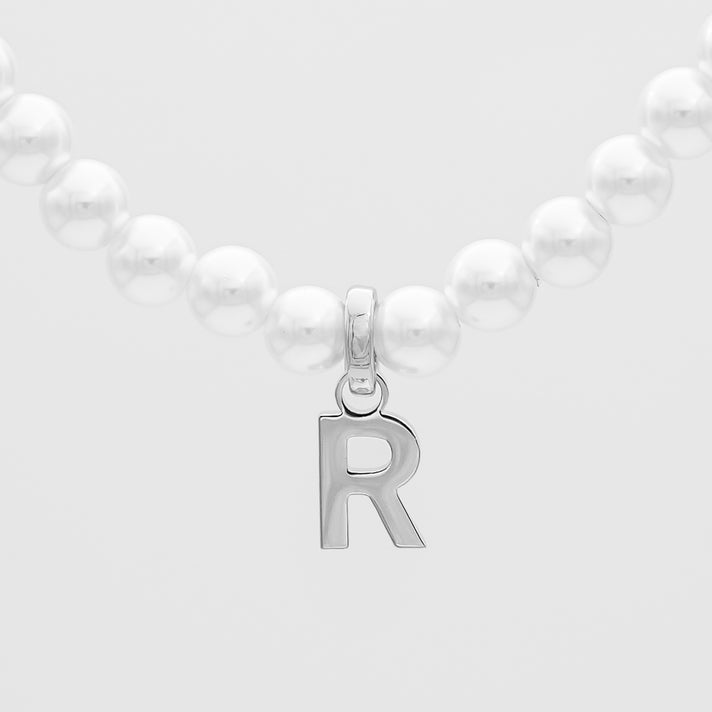 Classic Pearl Initial Bracelet