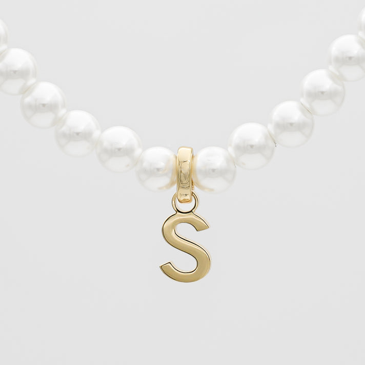 Bracelet Initial Perle Classique