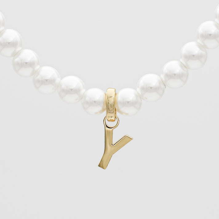 Bracelet Initial Perle Classique