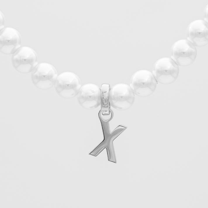 Classic Pearl Initial Bracelet