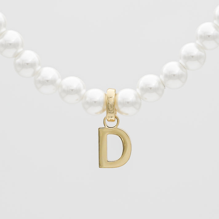 Bracelet Initial Perle Classique