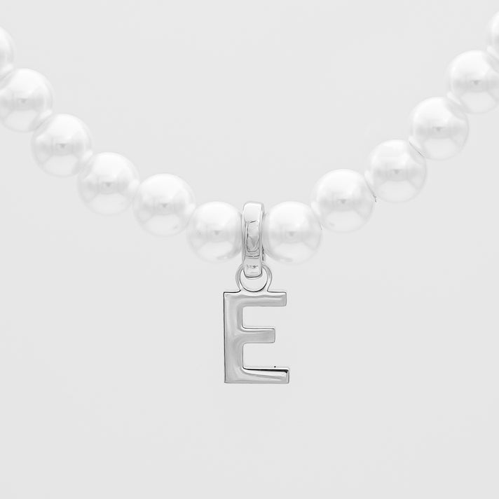 Classic Pearl Initial Bracelet