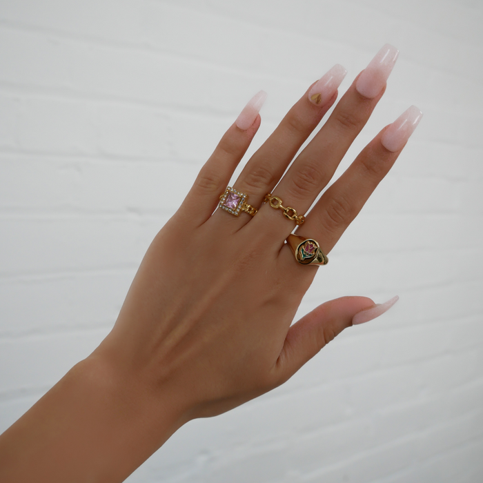 Bague Chaîne Cléo