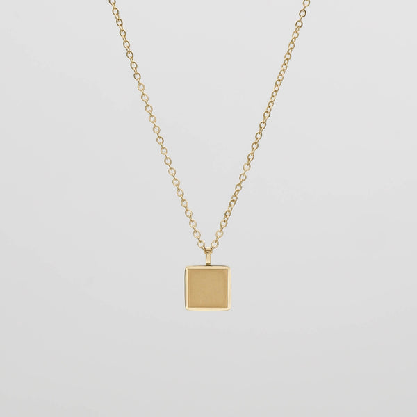 Demi Dainty Tablet Necklace