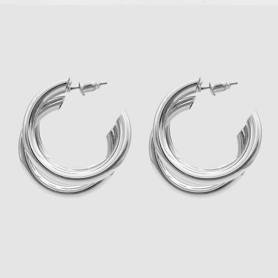 Talia Triple Hoops | PRYA