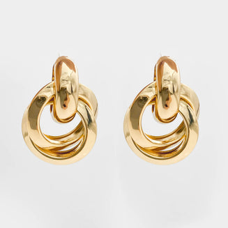 Nadia Knot Knocker Earrings | PRYA