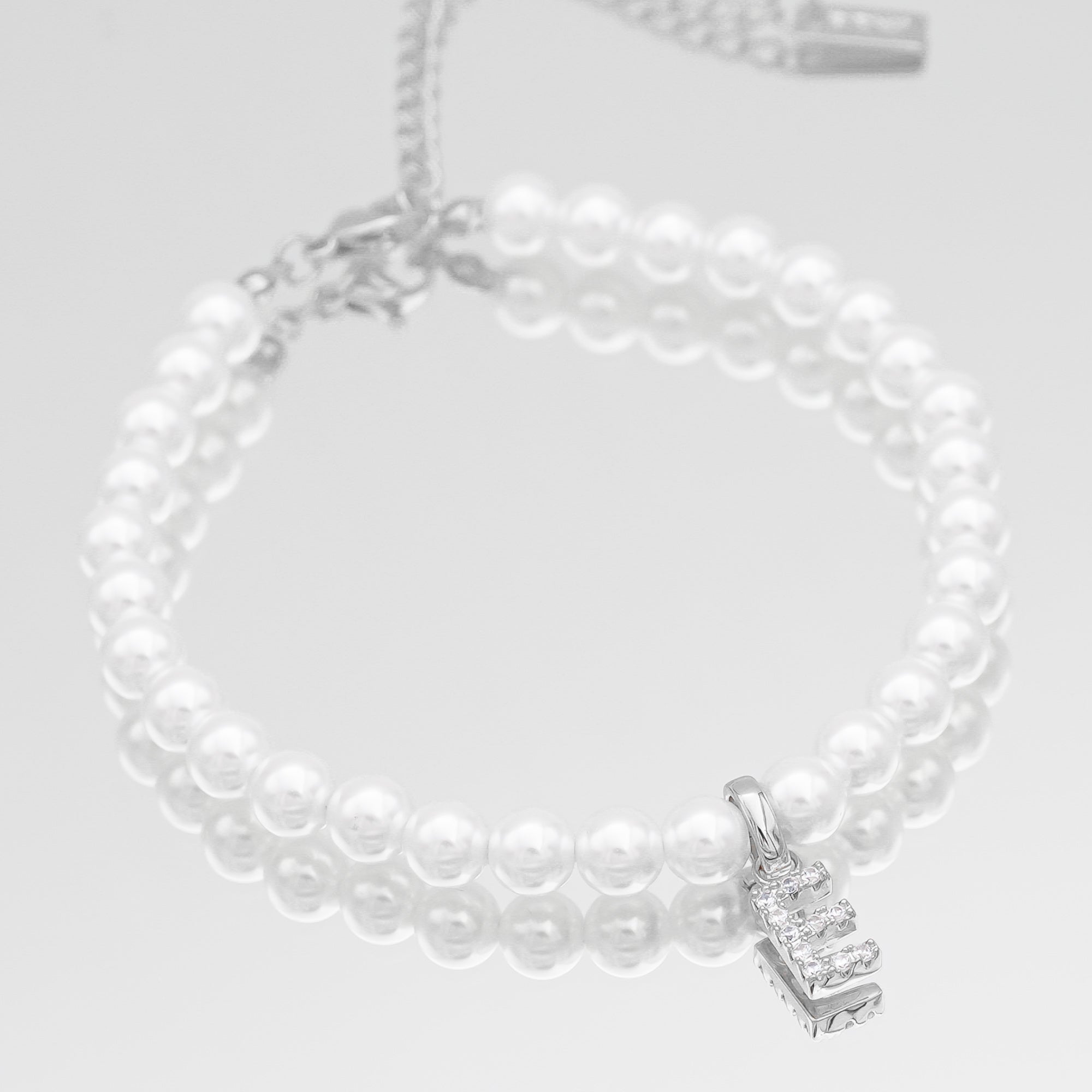 ICY Pearl Initial Anklet