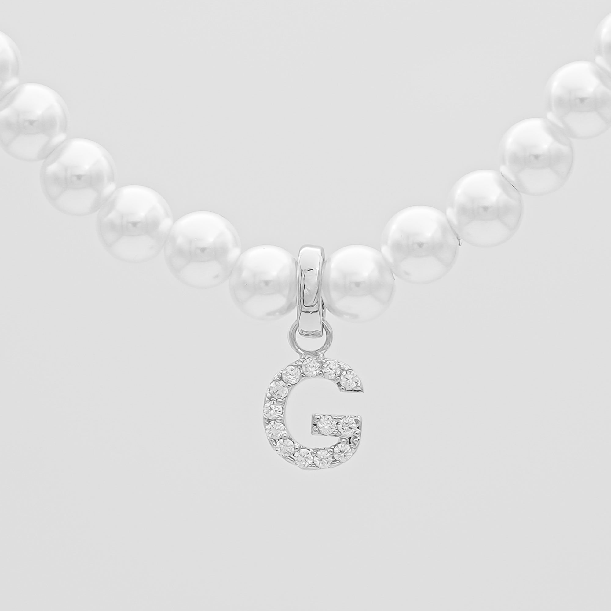 Collier Initial Perle ICY