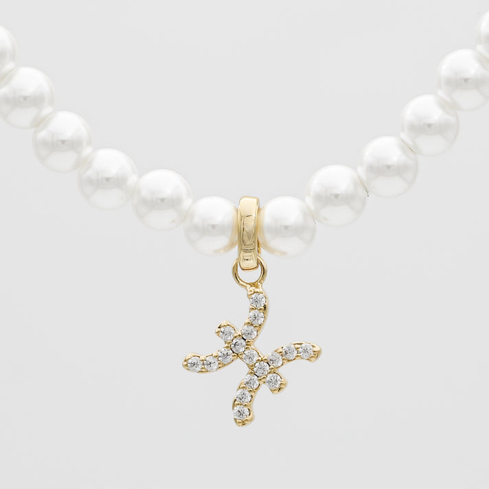 ICY Pearl Zodiac Necklace