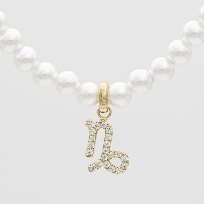 ICY Pearl Zodiac Necklace