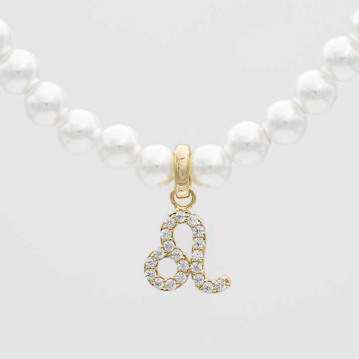 ICY Pearl Zodiac Necklace