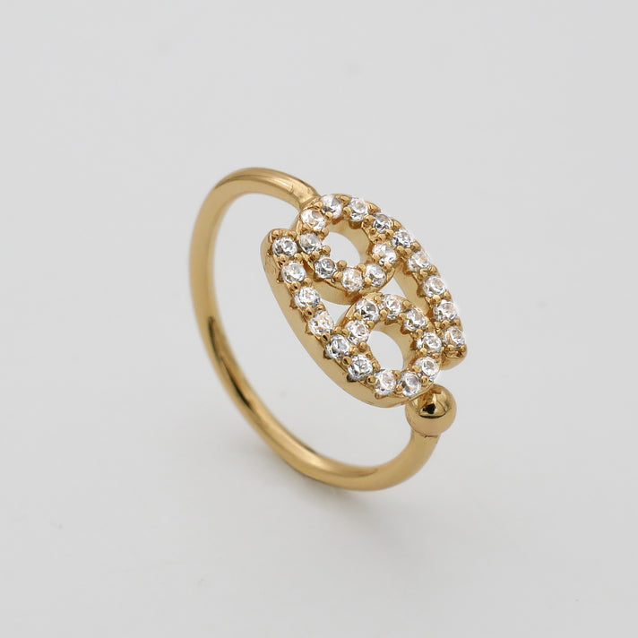 ICY Zodiac Ring